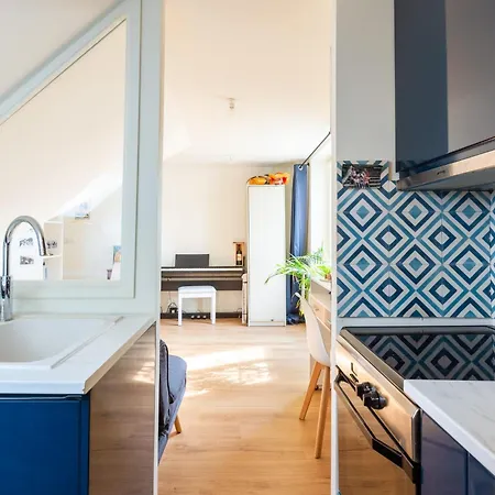 Harmonie Sous Elegance Au Marais Апартаменты Париж